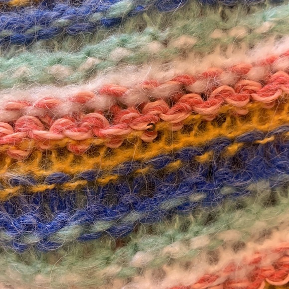 Leandra Medina x Mango multicolor sweater - Picture 8 of 9